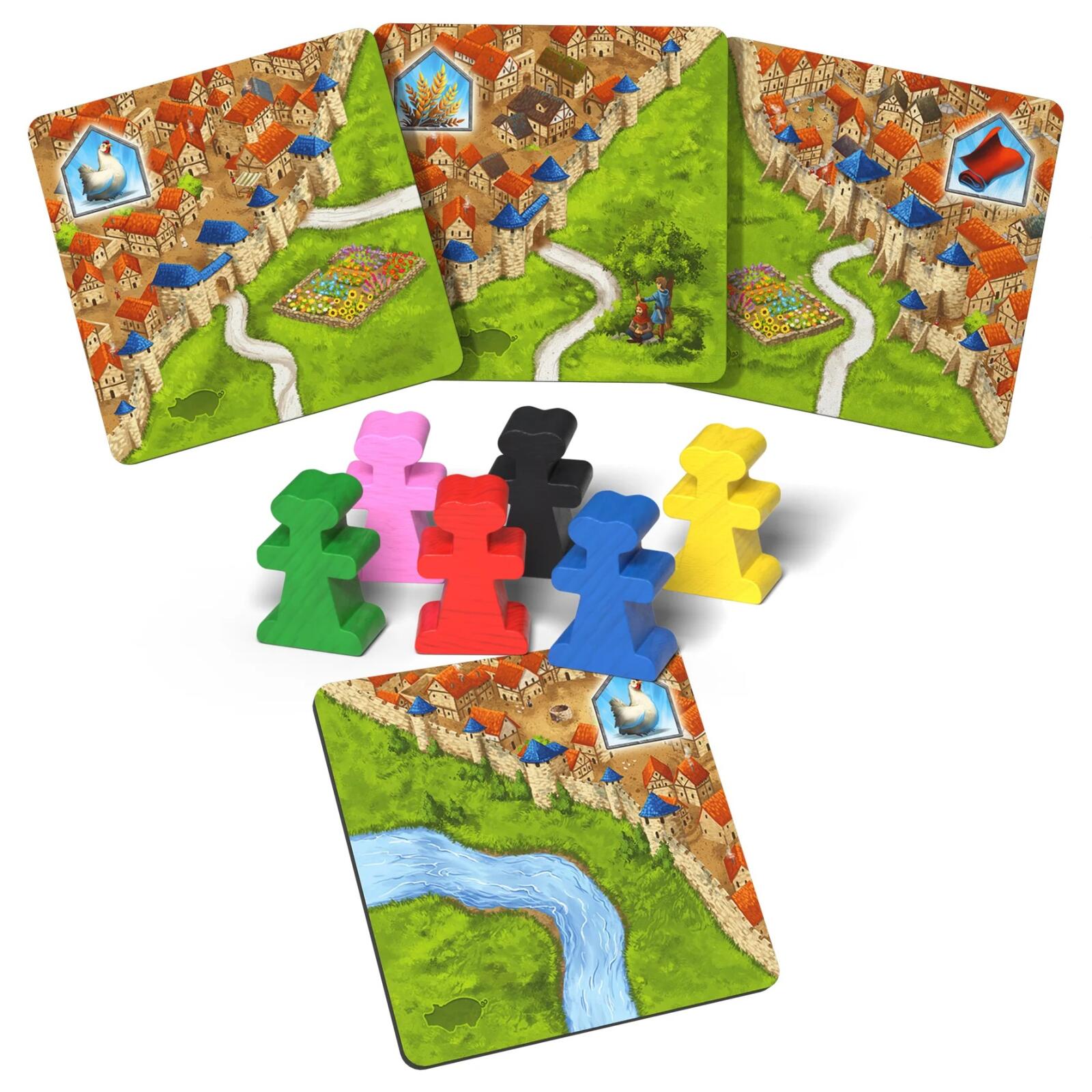 Carcassonne : Expansion 2 - Traders and Builders (2025 Redesign)